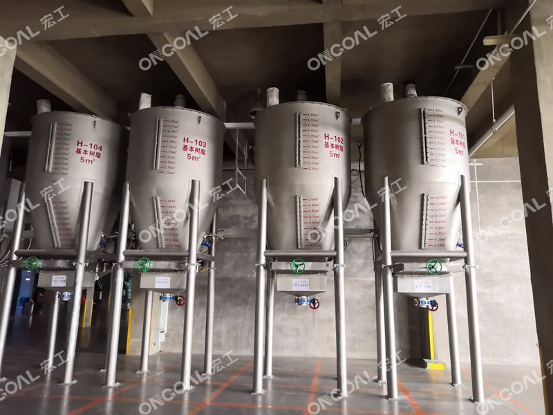 樹脂粉體儲(chǔ)料倉 樹脂粉體儲(chǔ)料倉