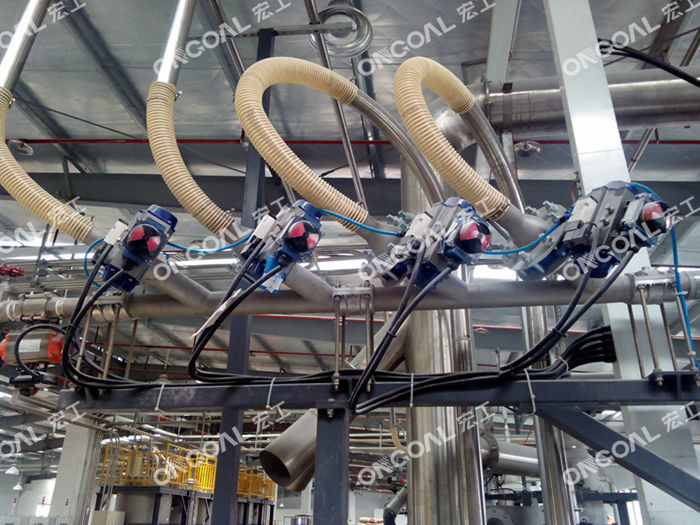 吸料多組份計量稱進(jìn)料口 吸料多組份計量稱進(jìn)料口