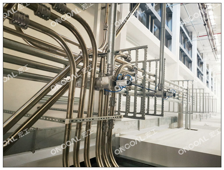 氣力輸送設備流程圖 氣力輸送設備流程圖