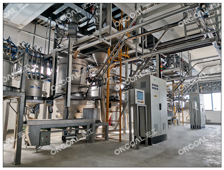 氣力輸送設備流程圖 氣力輸送設備流程圖