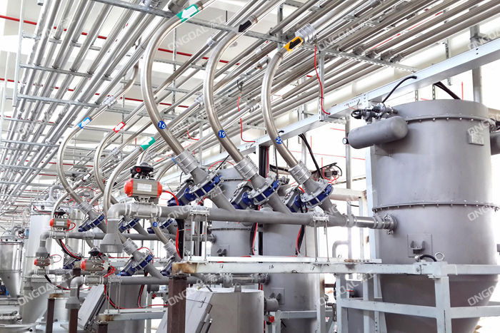 粉末濃相輸送 粉末濃相輸送