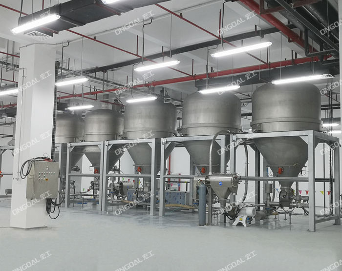 化學(xué)纖維原料氣力輸送系統(tǒng)